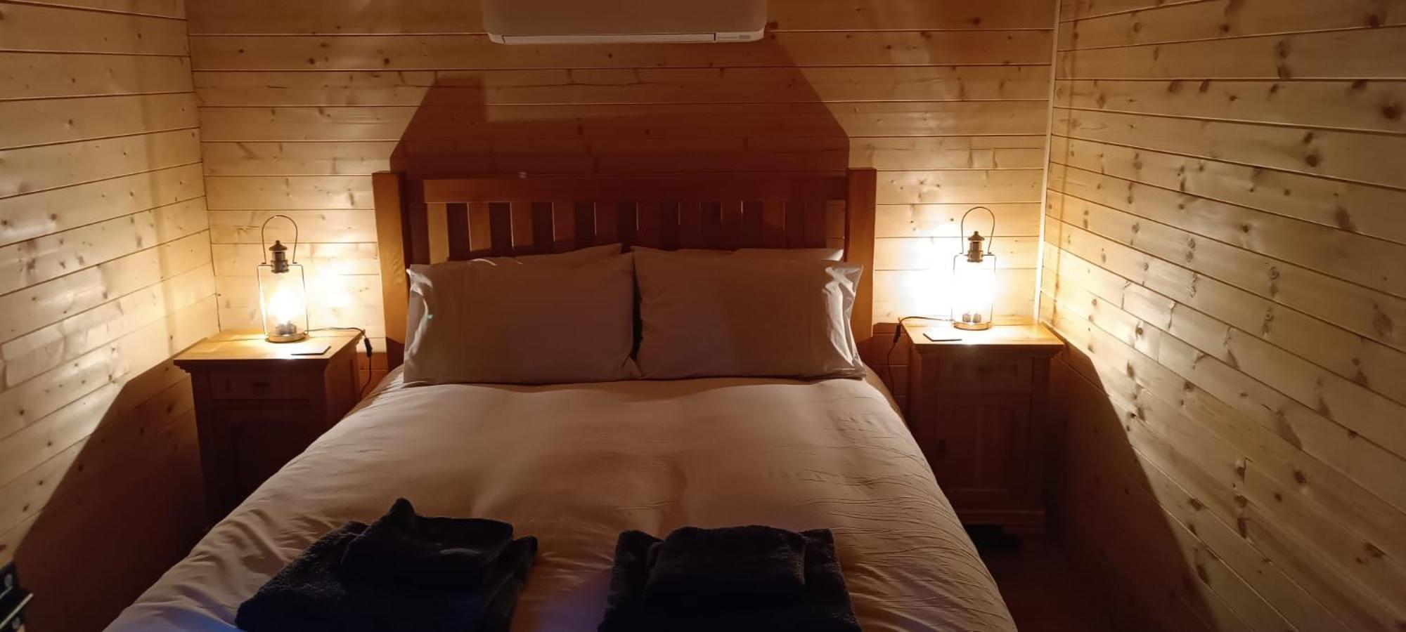 Cosy Cabin Stock Bagian luar foto