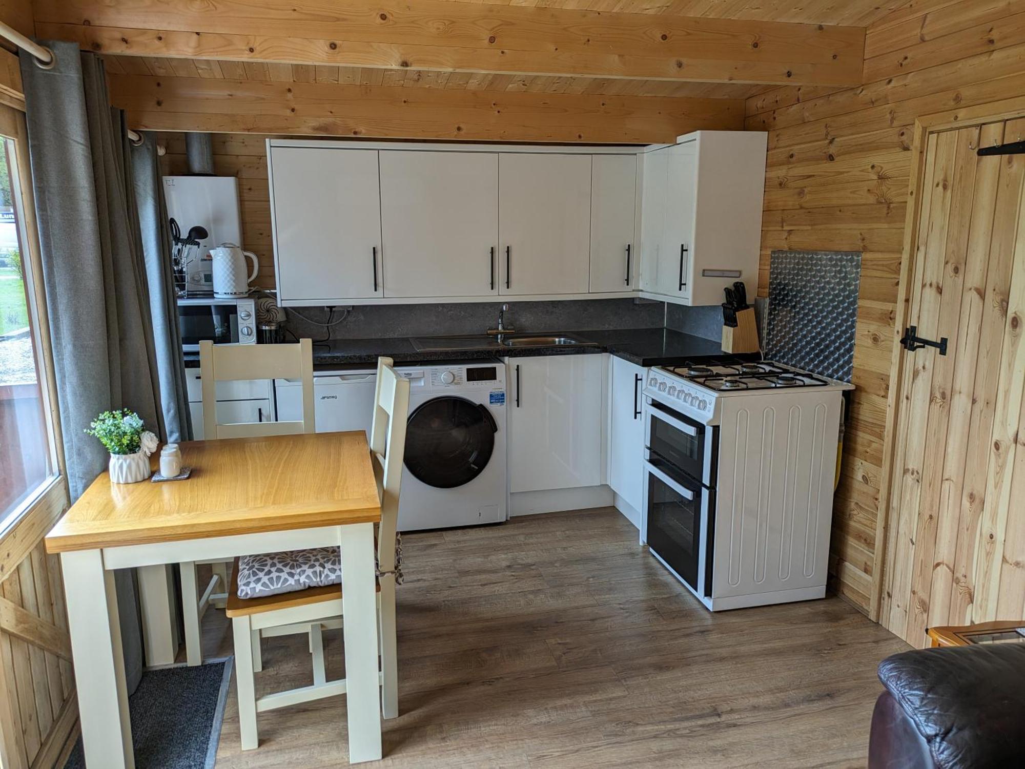 Cosy Cabin Stock Bagian luar foto