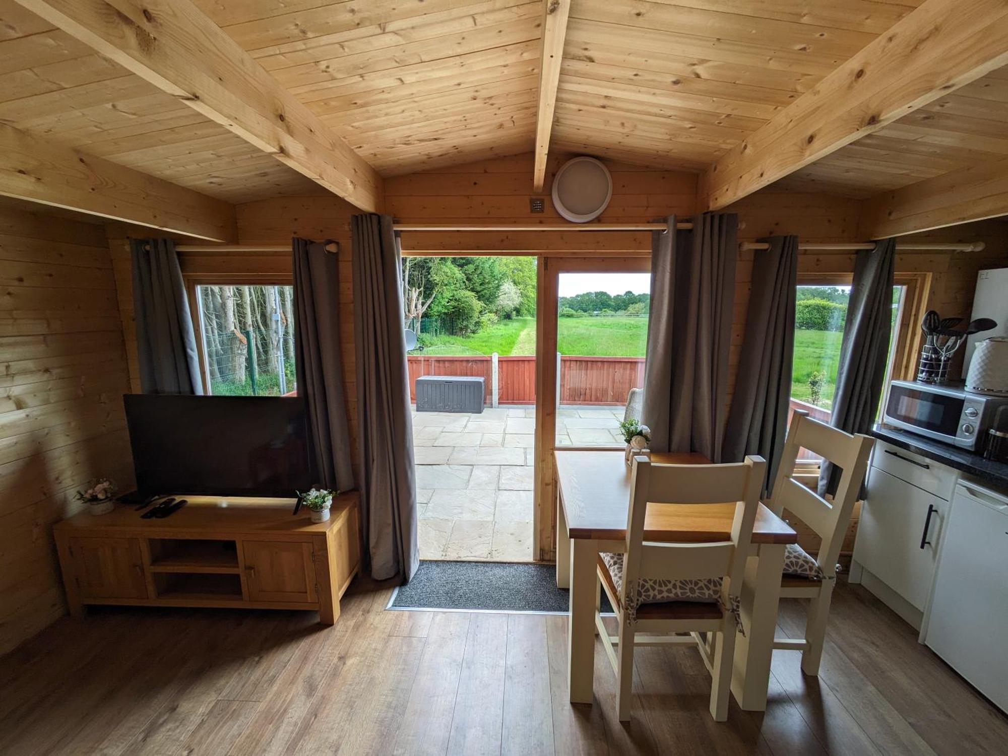Cosy Cabin Stock Bagian luar foto